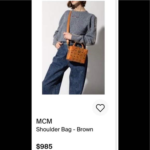 MCM logo embossed crossbody bag - Picture 16 of 16